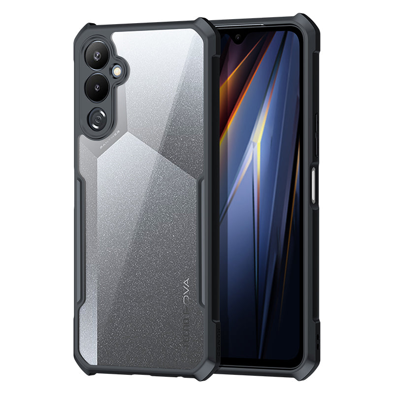 XUNDD For Tecno Pova 4 4G Lightweight Transparent Phone Case Acrylic TPU Anti-fall Phone Back Cover XUNDD For Tecno Pova 4 4G Lightweight Transparent Phone Case Acrylic TPU Anti-fall Phone Back Cover